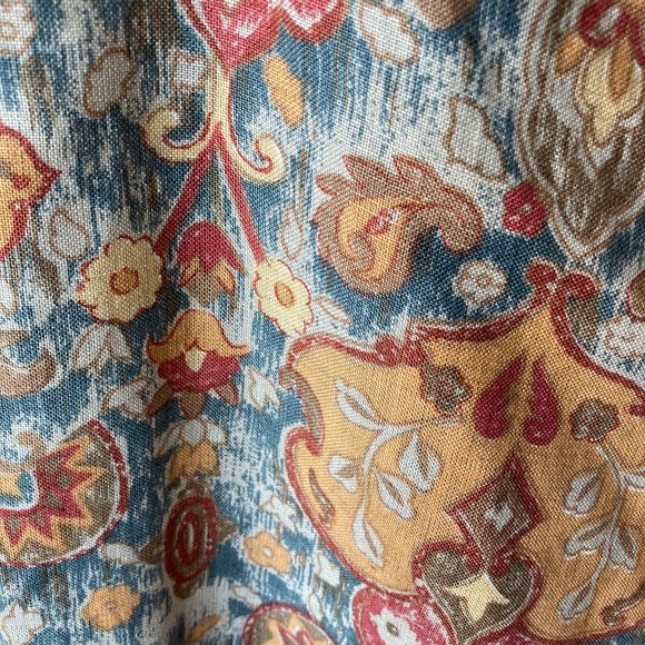 Coldwater Creek Linen Wrap Skirt Sz 4-8 - Picture 2 of 4